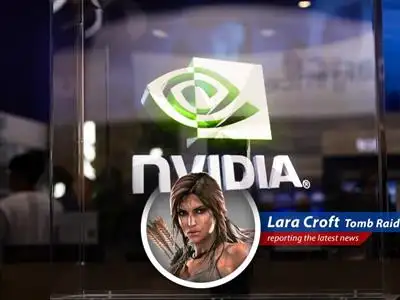 Lara Croft reports on the day's wild swings in the stock market, from Nvidia's AI dominance to UnitedHealth's unexpected stumble, with a touch of humor and archaeological insight. image