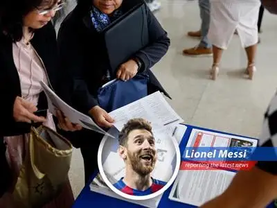 Leo Messi reports on the crazy job market where even a legend needs a good strategy to score a new gig! image