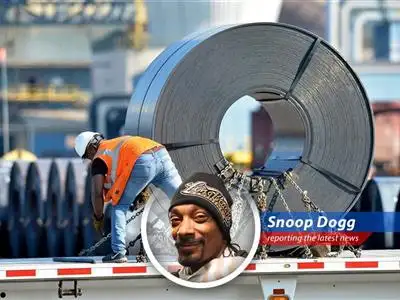 Leon Topalian, CEO of Nucor, drops some knowledge on CNBC, saying business is booming with record backlogs and steel tariffs are straight fire. image
