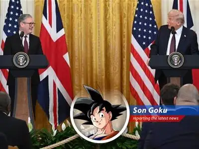 Like a Super Saiyan bargain, the UK and US are set to seal a trade deal, dodging some nasty tariff blasts along the way! Can anyone say Kaio-what a deal? image