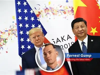 Like peas and carrots, China and the US are kinda back together, cuttin' tariffs and makin' the stock market do the jig! image