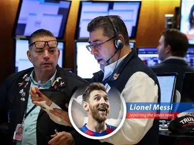 Lionel Messi reports on how Wall Street navigates Middle East tensions, interest rate whispers, and economic wobbles, all while trying to score an all-time high. image