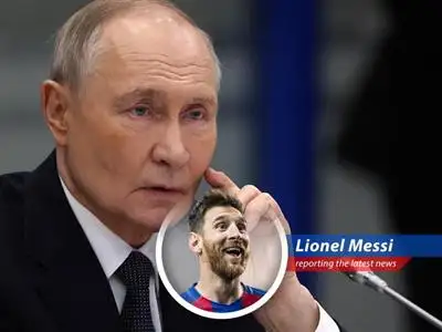 Lionel Messi weighs in on Putin's proposed ceasefire in Ukraine, finding the humor and skepticism in the Kremlin's latest move. image