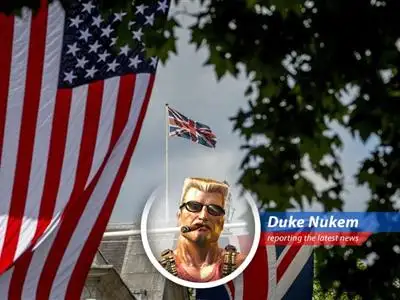 Looks like Britain's about to seal the deal with Uncle Sam, making 'em the first to play nice after Trump's tariff tantrum. Time to kick ass and chew bubblegum... and I'm all outta gum! image