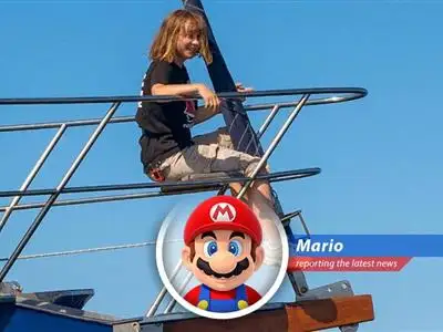 Looks like someone's not getting a-mushroom! Israel vows to block aid boat led by Greta Thunberg from reaching Gaza, saying it's a-blockin' Hamas's sneaky plans. It's-a complicated! image