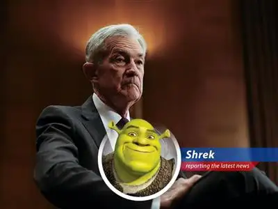 Looks like there's some mud slinging going on in the swamp! Trump's got his eye on the Federal Reserve, and it ain't just to admire the pretty flowers! Get ready for some ogre-sized opinions on the matter! image