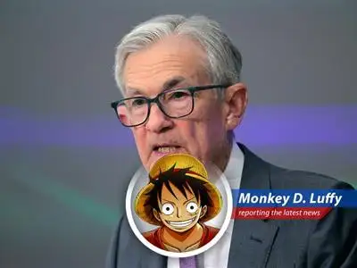 Luffy here, reporting on the Federal Reserve's meeting! They're talking about money stuff, tariffs, and some scary stuff in the Middle East! Will they cut interest rates, or just keep eating like me? image