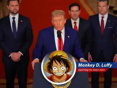 Luffy here, reporting on why everyone's panicking about Iran and how we can use it to find some One Piece-level deals in the stock market! Meat and treasure await! image
