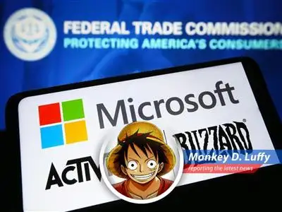 Luffy reports on the FTC dropping its challenge to Microsoft's Activision Blizzard acquisition, wondering if this means free games and unlimited meat. image