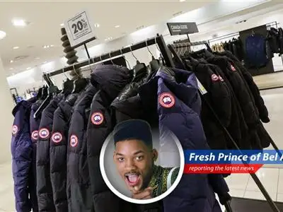 Luxury brand Canada Goose soars past earnings expectations but pumps the brakes on long-term predictions, leaving Wall Street lookin' like Carlton at a hip-hop concert. image