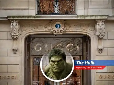 Luxury giant Kering sees shares plummet after disappointing sales figures; Hulk suspects puny humans are too busy being angry to buy overpriced shiny things. image