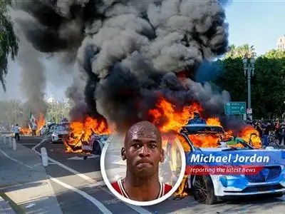MJ weighs in on the fiery L.A. protests that left Waymo's autonomous vehicles burning rubber...or rather, just burning. image