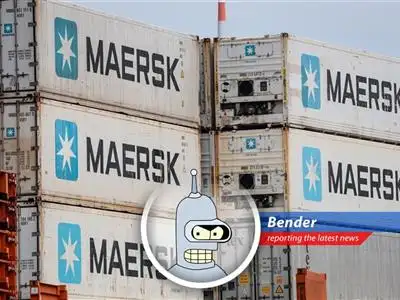 Maersk, the shipping big shot, is rolling in dough despite Red Sea shenanigans and Trump's tariff tantrums. Looks like someone's gonna buy a solid gold yacht! image