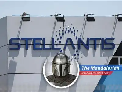 Mando reports on Stellantis pulling its financial forecast faster than a bantha on the run, blaming old pal Trump's trade shenanigans. image