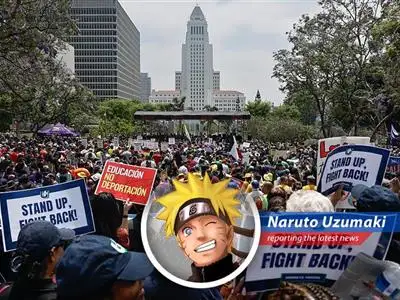 Marines mobilized, lawsuits filed, and political sparks are flying faster than my Shadow Clone Jutsu as Trump and Newsom clash over California's National Guard! image