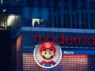 Mario dives into the latest stock market news, from Moderna's super vaccine to Disney's magic kingdom resurgence, with a dash of Mushroom Kingdom flavor! image