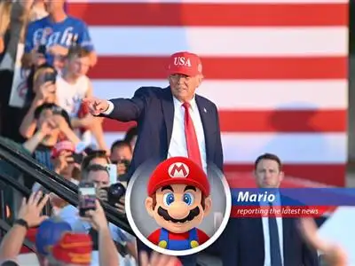 Mario here, diving into the wacky world of politics where Trump threatens tariffs on countries buddy-buddy with BRICS. Mamma mia, what a mess! image
