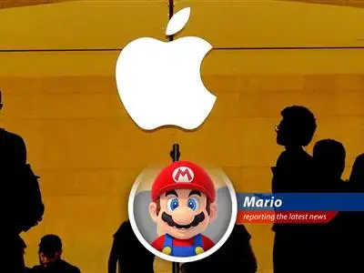 Mario jumps through Wall Street's ups and downs, giving you the inside scoop on stock upgrades, downgrades, and everything in between, with a dash of pasta and a sprinkle of 'Wahoo!' image