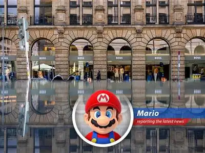 Mario reports on Hugo Boss navigating tariff troubles and consumer woes with a dash of mushroom-powered humor. image