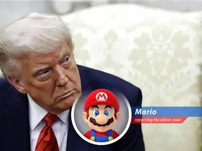 Mario reports on President Trump's meeting with Walmart, Target, Home Depot, and Lowe's executives to discuss the impact of tariffs on their businesses. It's-a gonna be interesting! image