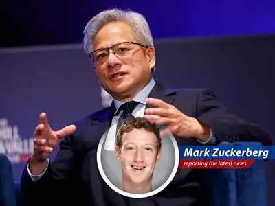 Mark Zuckerberg riffs on Jensen Huang's advice about mastering AI, offering his own humorous take on how to stay ahead in the age of intelligent machines. It's all about the prompts, baby! image