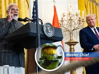 Master Chief reports on India's PM Modi setting the record straight with Trump about the alleged U.S. role in mediating the India-Pakistan conflict. Spoiler alert: There was no UNSC involvement. image