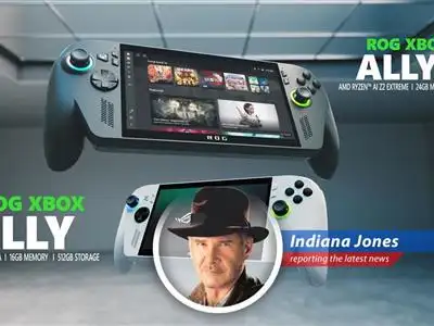 Microsoft and ASUS team up to unleash the ROG Xbox Ally, a handheld device bringing Xbox gaming on the go, just as Nintendo unveils the Switch 2, signaling a new era for portable play. image