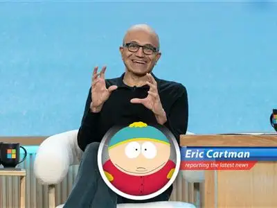 Microsoft's quarterly report proves they're not a bunch of smelly hippies, raking in more dough than I can shake a stick at, especially with that Azure cloud crap. image