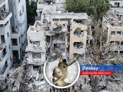 Missiles are flying faster than me trying to outrun Shrek after eating his parfait! It's war, oil's doing the cha-cha, and gold's having a little lie-down. Hold onto your waffles! image