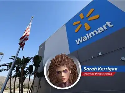 Mizuho Securities bets big on Walmart's e-commerce dominance, predicting significant stock growth as the retail giant challenges Amazon's online supremacy. image