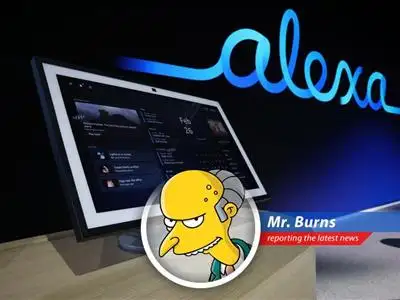 Montgomery Burns weighs in on Amazon's recent layoffs, finding the silver lining in corporate streamlining and the potential for cheaper robotaxis. image