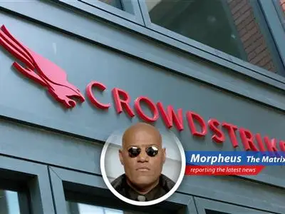 Morpheus deciphers today's market movements: CrowdStrike's revenue miss, Dollar Tree's tariff woes, Tesla's European blues, and other economic anomalies within the simulated world. image