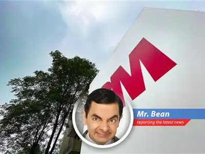 Mr. Bean attempts to decipher the bewildering world of stock market fluctuations, tariffs, and AI, with predictably chaotic results. image