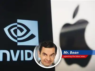 Mr. Bean reports on how technology stocks are doing a happy dance after the US and China agreed to a temporary truce in their tariff war. Biscuit! image