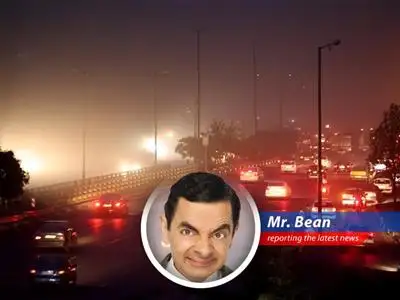 Mr. Bean reports on the escalating tensions between Iran and Israel, involving drones, oil prices, and a whole lot of international fuss. image