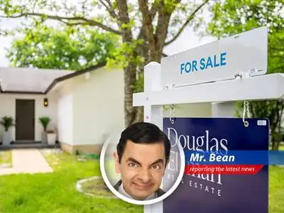 Mr. Bean reports on the ever-so-slightly rising house sales, mortgage mayhem, and a curious case of expensive homes. image