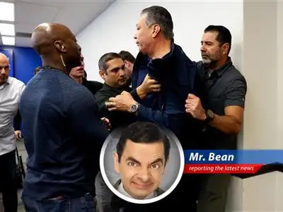 Mr. Bean reports on the outrageous handcuffing of Senator Padilla, finding humor and chaos even in political turmoil. Like trying to put toothpaste back in the tube, this situation is a right mess! image