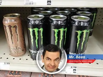 Mr. Bean reports on the stock market's chaotic day, where some companies thrived like Teddy at a picnic, and others…well, let's just say they needed a good sit down and a cup of tea. image