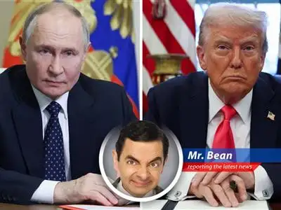 Mr. Bean shares his thoughts on Trump and Putin's chat about Ukraine, Iran, and the ever-looming threat of things going horribly wrong. It's a right pickle! image