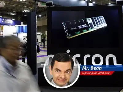 Mr. Bean stumbles through the stock market, finding chaos and comedy in chipmakers, bitcoin booms, and spicy surprises! image