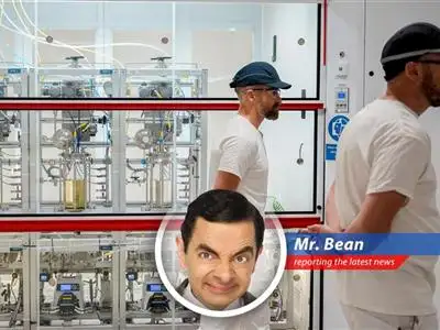 Mr. Bean stumbles upon the stock market, finds health care stocks surprisingly appealing (and cheap!), and wonders if he should sell his Mini. image