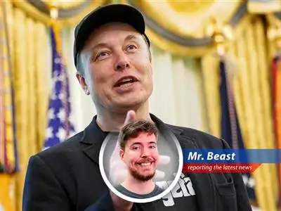 Mr. Beast dives into the drama as Elon Musk slams Trump's spending bill, sparking a political showdown and raising questions about the national debt. Is this a YouTube challenge waiting to happen? image