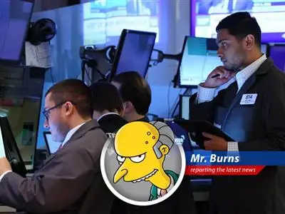 Mr. Burns dissects the treacherous world of bond yields, currency valuations, and potential economic doom, offering insights only a man of his caliber can provide. image