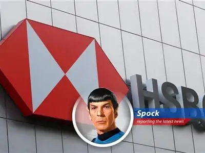 Mr. Spock analyzes HSBC's revised S&P 500 forecast, highlighting tariff uncertainties and defensive investment strategies with logical precision and a touch of Vulcan humor. image