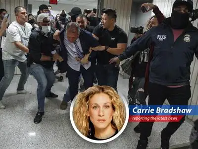 NYC Comptroller Brad Lander's arrest sparks outrage and raises questions about power, politics, and whether Manolos are appropriate for a protest. image
