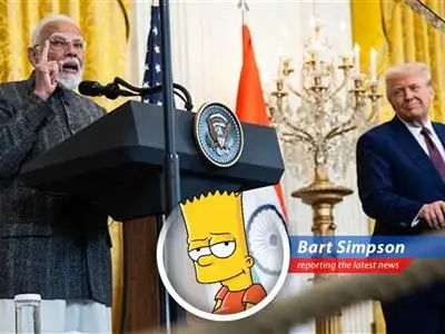 Narendra Modi gives Donald Trump a piece of his mind, denying any US role in mediating India-Pakistan tensions. Ay, caramba! image