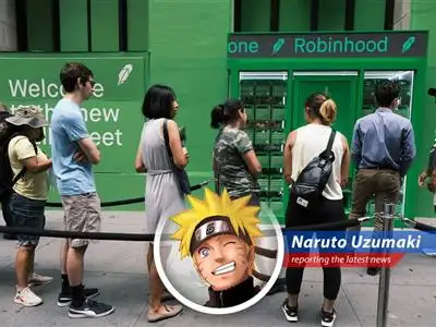 Naruto Uzumaki reports on how Robinhood shares took a dive after being left out of the S&P 500 party, despite a recent comeback and lots of hype. Talk about a Rasengan to the gut! image