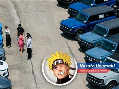 Naruto Uzumaki reports on how new tariffs are making folks hesitant to spend their hard-earned Ryo (dollars) and save it like they are hoarding ramen. image