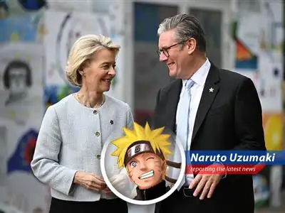 Naruto Uzumaki reports on the UK and EU's landmark deal to reset relations, full of twists, turns, and maybe even a few hidden Jutsu! image