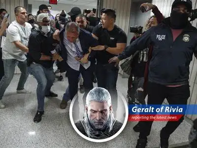 New York City Comptroller Brad Lander's arrest by ICE agents sparks outrage, raising questions about power, politics, and the plight of immigrants. A Witcher investigates, naturally. image